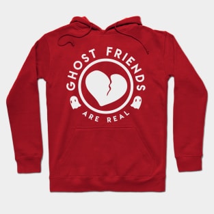 Ghost Friends Heart Shield Hoodie